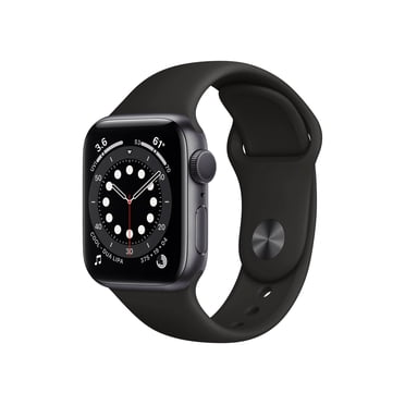 Apple Watch Series 6 (GPS, 40mm) - Space Gray Aluminum Case with Black Sport Band