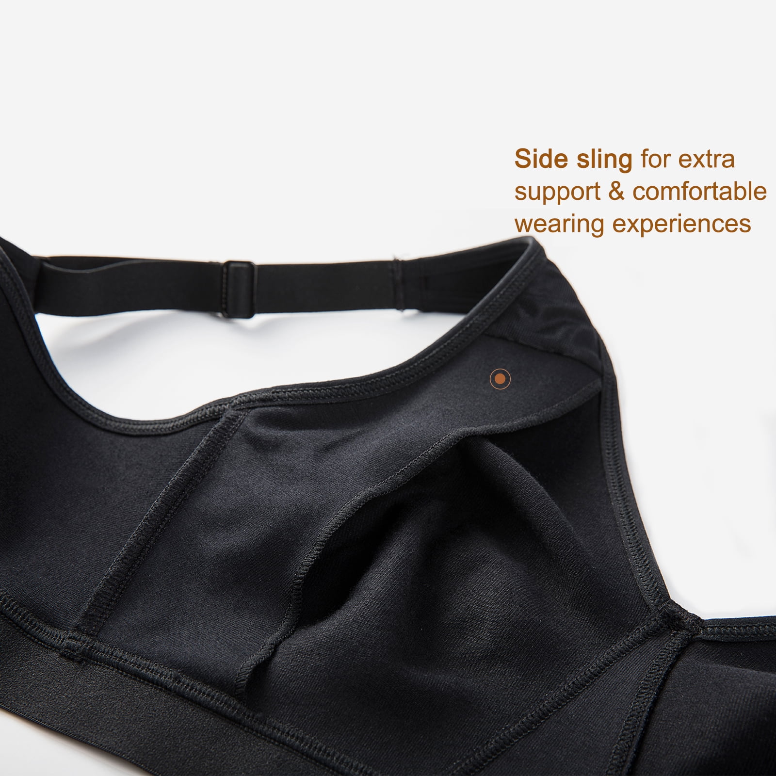 Women's Wireless Plus Size Bra Cotton Support Comfort Unlined