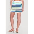thumbnail image 4 of Women's Almost Famous Striped Crochet Mini Skirt, 4 of 4