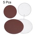 thumbnail image 3 of Uxcell 120Grits PSA Sanding Disc Adhesive Backed Sanding Sheets Sandpaper Aluminum Oxide Brown 5pcs, 3 of 6