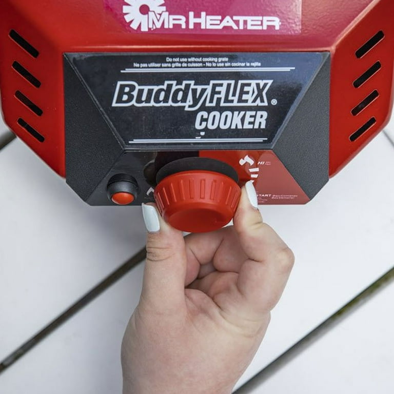 Mr. Heater MH-F600500 Buddy FLEX Portable Propane Cooking Burner -  Walmart.com