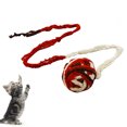 thumbnail image 4 of Flmtop Cat Kitten Plush Long Rope Rolling Ball Bite Scratch Interactive Chew Pet Toy Light Color, 4 of 9