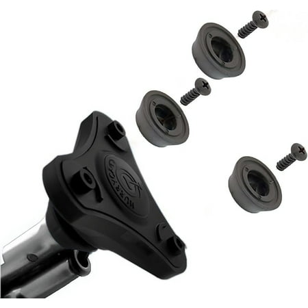 2 Sets (6-Pack) HurryCane Replacement Anti-Slip Screw-in Cane Tips Compatible with HurryCane Freedom Edition Walking Sticks