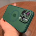 thumbnail image 1 of Magnetic Luxury Matte Translucent Armor Shockproof Case For iPhone 14 13 12 11 15 Pro Max Plus For Magsafe Wireless Charge Cover, 1 of 7