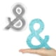 thumbnail image 3 of Molde de resina - Moldes de fundición de epoxi con símbolo de silicona Ampersand y & Sign Ndcxsfigh Nuevos Originales, 3 of 9