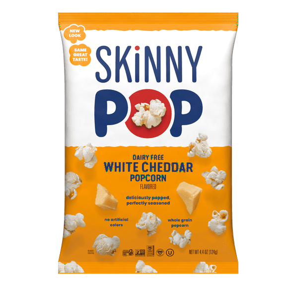 Skinnypop Popcorn Skinny Pop - White Cheddar , 4.4 Oz pack of 3