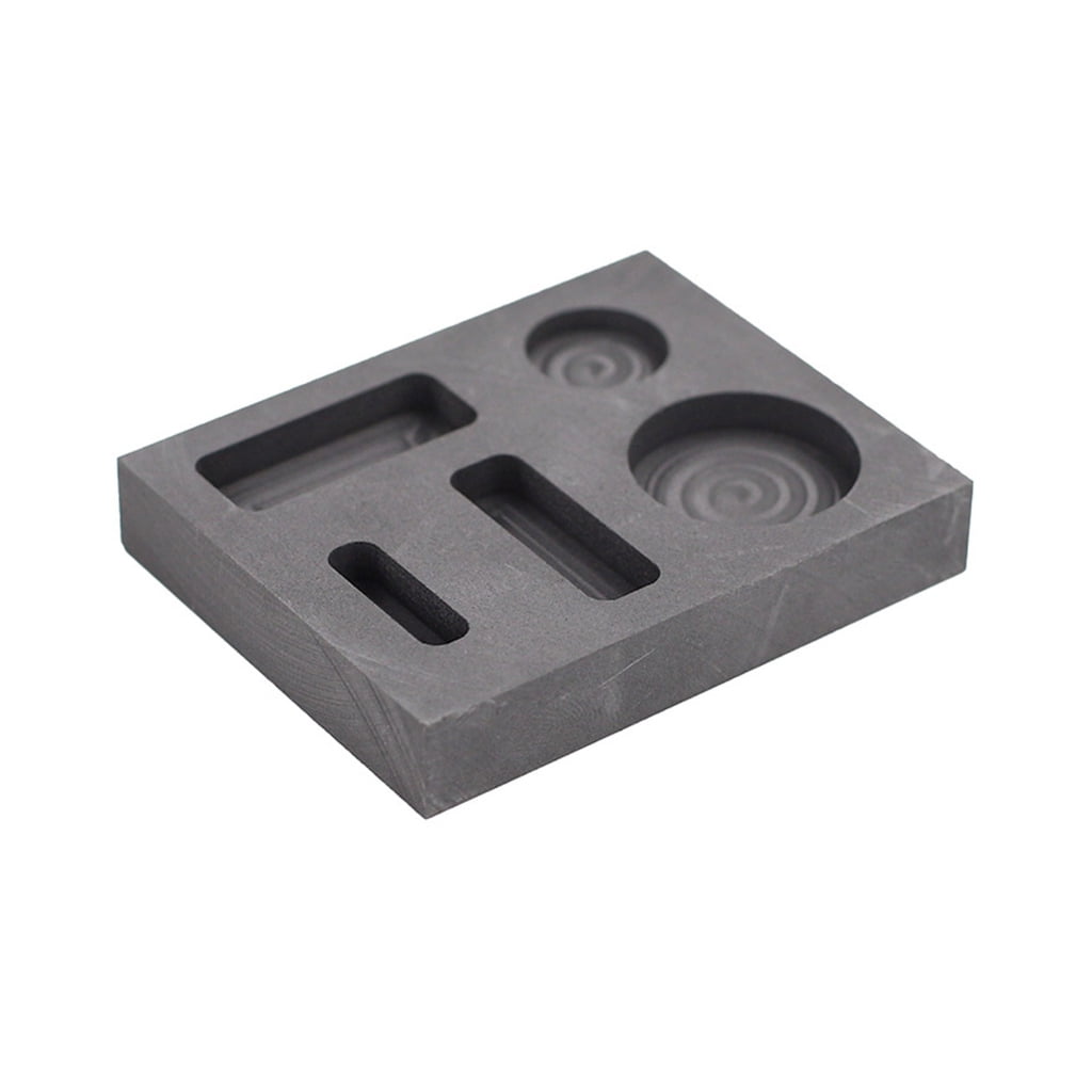 Coin Combo Mould Ingot Casting Molds Smelting Graphite Crucible Metal
