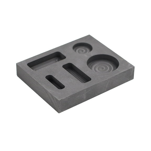 Graphite Ingot Molds Crucible for Melting Casting Mould Refining Metal Copper