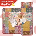 thumbnail image 4 of Pioneer Flower Floral Print Pattern Toddler Nap Mats for Kids Preschool,Sleeping Mat Bag or Kids,Toddler Sleeping Bag,Toddler Nap Mat or Daycare, 4 of 6