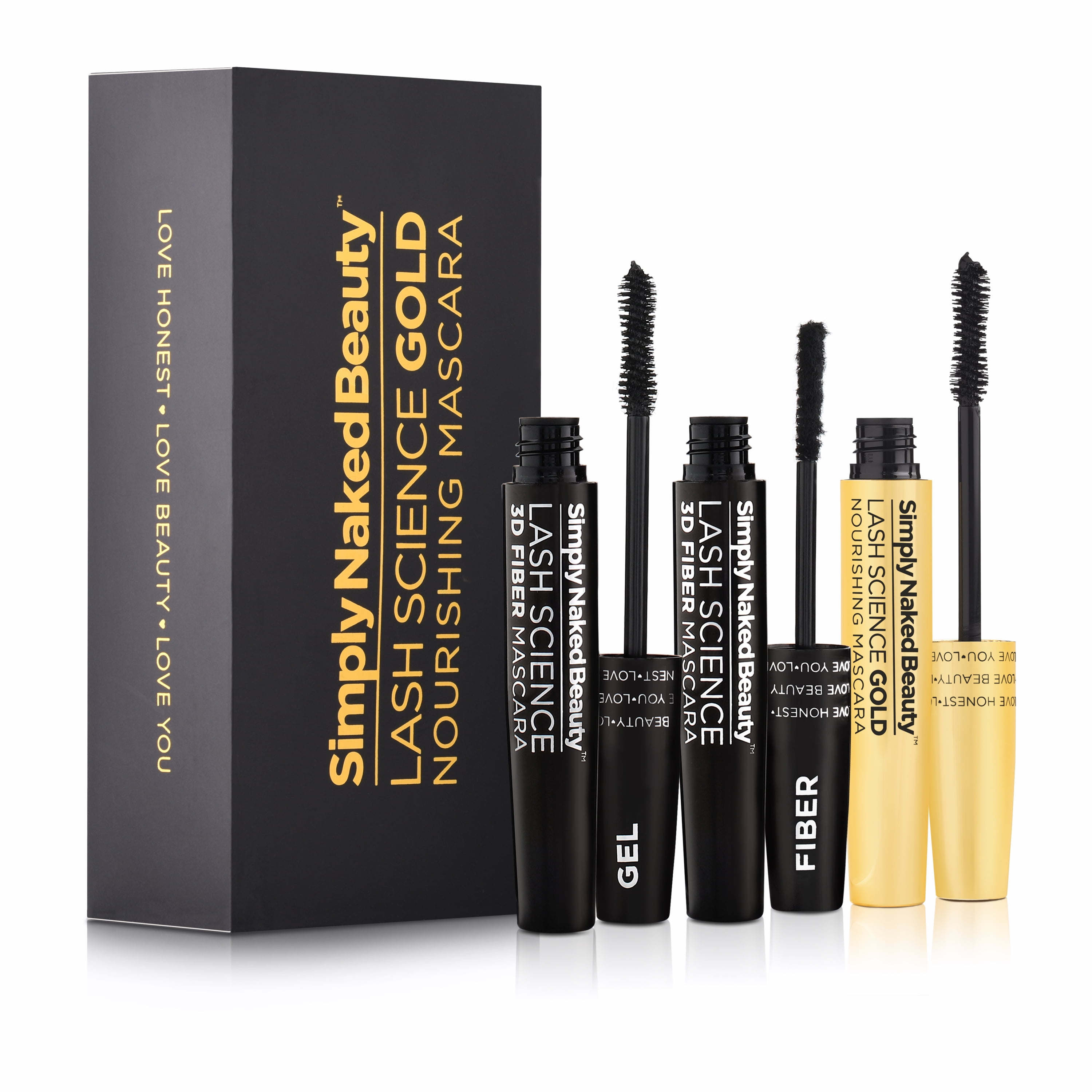 Trives Fejl Diverse 3D Fiber Lash Mascara with Growth Enhancing Serum by Simply Naked Beauty.  Castor Oil Lash Growth Mascara in Midnight Black. Organic & hypoallergenic  ingredients. - Walmart.com