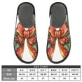 thumbnail image 5 of IAUYY Memory Foam House Slippers Suitable for Both Men and Women. Comfortable, Anti-Slip Plush Flat-Bottomed Slippers The Best Holiday Gift Colored Pencil Sketch, 5 of 9