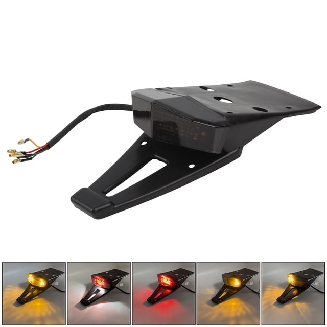 Universal Motorcycle LED Rear Tail Lights Dirt Bike Motorbike Motocross Fender Stop Brake Lights Enduro Pit Bike For KTM Honda