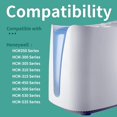 thumbnail image 2 of czcpp-Long-Last HAC-504 Humidifier Filter for Honeywell HCM 350, HCM710, HEV312W & Honeywell Cool Mist Humidifiers, Fits HAC-504 & Honeywell Filter A, 4-Pack, White, 2 of 4