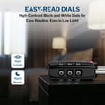 thumbnail image 5 of Forge TSA Approved Luggage Locks - Black 4 Pack - Lifetime Warranty, Easy Read Dials, Open Alert Indicator, Alloy Body, 5 of 8