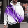 thumbnail image 2 of Sweatshirt Hooded Plus Size Sweatshirts for Men Graphic Long Sleeve Shirts for Men V Neck Zipper Hoodies for Men Men Sweaters, 2 of 6