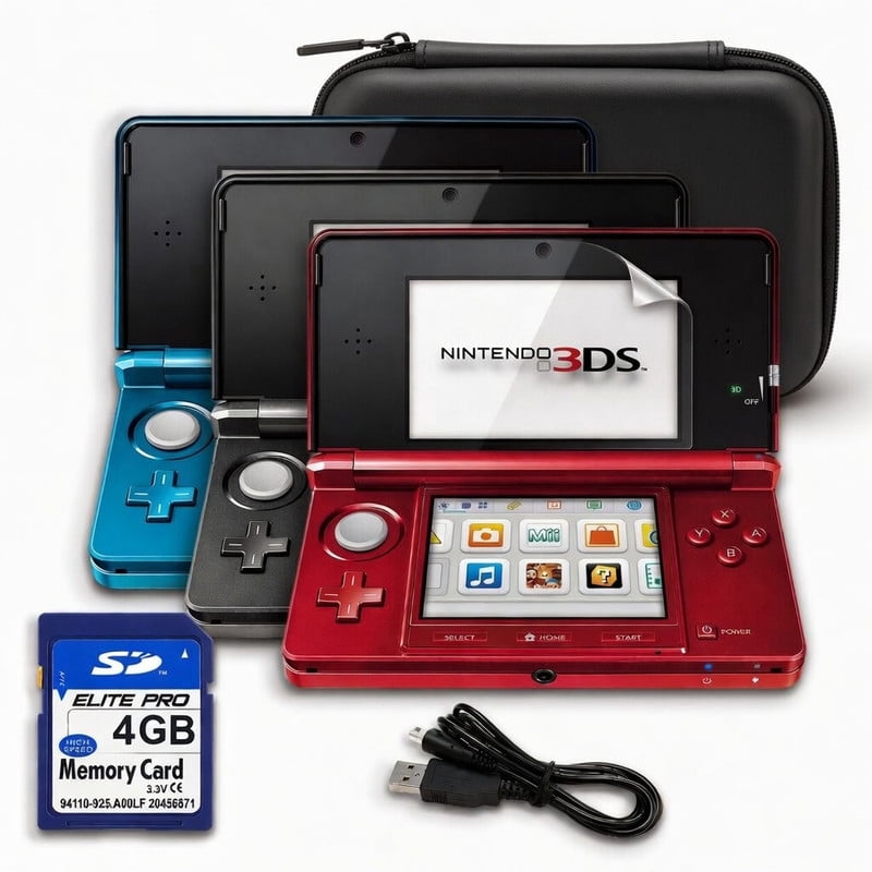 Nintendo Restored Nintendo 3DS System Cobalt Blue Portable Console