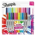 thumbnail image 1 of Sharpie Colour Burst Permanent Markers, Ultra Fine Point, Assorted Colours, 1 of 9