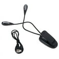 thumbnail image 2 of Music Stand Light,Clip on LED Book Lights,Reading Lamp in Bed,2Brightness Levels,Perfect for Bookworms,Piano Player,Kids, 2 of 8