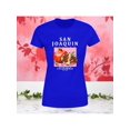 thumbnail image 2 of Playera Frutal Granadas San Joaquin Valley – Estilo Fresco con Sabor a Granada Ropa Para Mujer Color Azul Talla Grande Marca Emil SaEs, 2 of 4