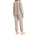 thumbnail image 4 of Fantaslook Womens Pajamas Sets Long Sleeve Top and Pant with Pockets Lounge Wear Set Oufits, 4 of 12