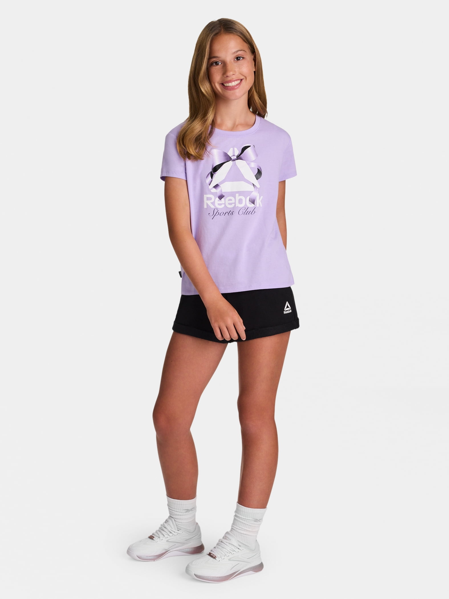 Reebok Girl's Sport Chic Graphic T-Shirt, Sizes 4-18