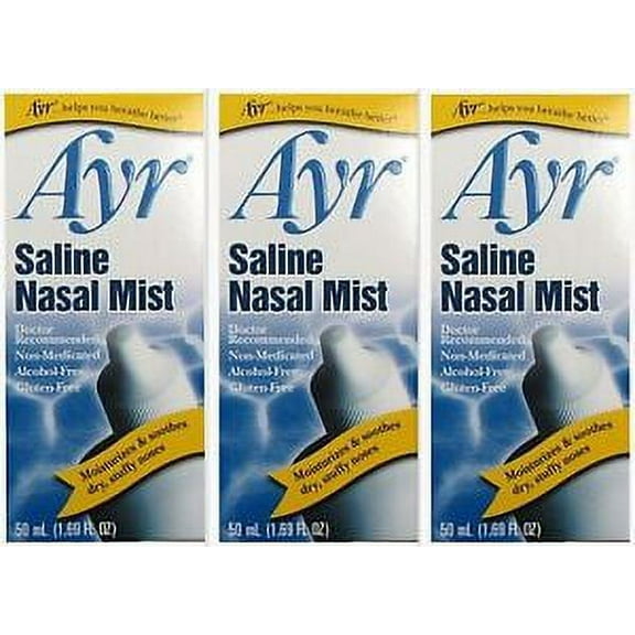 Ayr Saline Nasal MIST 1.69oz ( 3 pack )