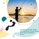 thumbnail image 4 of Greeniant Carrete de pesca Universal, agarre de potencia, manivela, brazo giratorio, mango de agarre, accesorio portátil para agua de mar, principiante Pescar Greeniant OD029005-01, 4 of 6