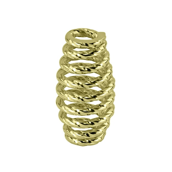 Bike Twisted Spring Fork Spring Gold.