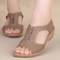 thumbnail image 1 of Nuevos zapatos cómodos de suela blanda para madre, zapatos de mujer con tacón de cuña de talla grande Wmkox8yii sa3331, 1 of 9
