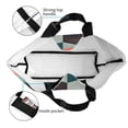 thumbnail image 4 of Fotbe Geometric Cube Pattern Art Bolsa Tote Estética de Lona con Estampado para Mujer - Bolsa Reutilizable de Hombro Casual para Vacaciones, Compras, Trabajo y Gimnasio, 4 of 8