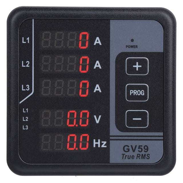 Multi Mesureur Fonctionnel, Numérique Multifonctionnelle GV59 Mesureur de Tension de Qualité Professionnelle