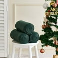 thumbnail image 3 of Blankets Throws Fleece Blanket Bulk Green Lightweight Warm Kids Blanket Soft Cozy Deco Christmas 50 x 60 Dog Blanket Bulk Fleece Fabric Blanket for Bed Sofa Couch Office Outdoor 6 Pack, 3 of 8