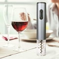 thumbnail image 2 of Electric Wine Bottle Opener, Automatic Corkscrew (Silver), 2 of 10