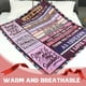 thumbnail image 4 of LHSHID Mom Blankets from Daughter My Amazing Mom Blanket for Mother with Many Moved Words Thanksgiving Christmas Bday Mothers Day Presents for Mom Throw Blanket 60x80in, 4 of 6
