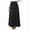 Black, variant on Jane Wardrobe Wrap Tie High Waist Cotton Blend A-Line Maxi Skirt Women Flowy Wide Swing Vacation Casual Long Skirt 1PC S-XXL Plus Size Friendly