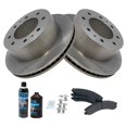 thumbnail image 2 of TRQ Front & Rear Posi Metallic Brake Pad & Rotor Kit w/Chemicals BKA15844 Fits select: 2011-2019 CHEVROLET SILVERADO, 2011-2019 GMC SIERRA, 2 of 6