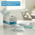 thumbnail image 2 of McKesson Split Sponges - Absorbent I.V. Drain Wound Dressing, 2 in x 2 in, 2 per Pack, 20 Packs, 1400 Total, 2 of 9