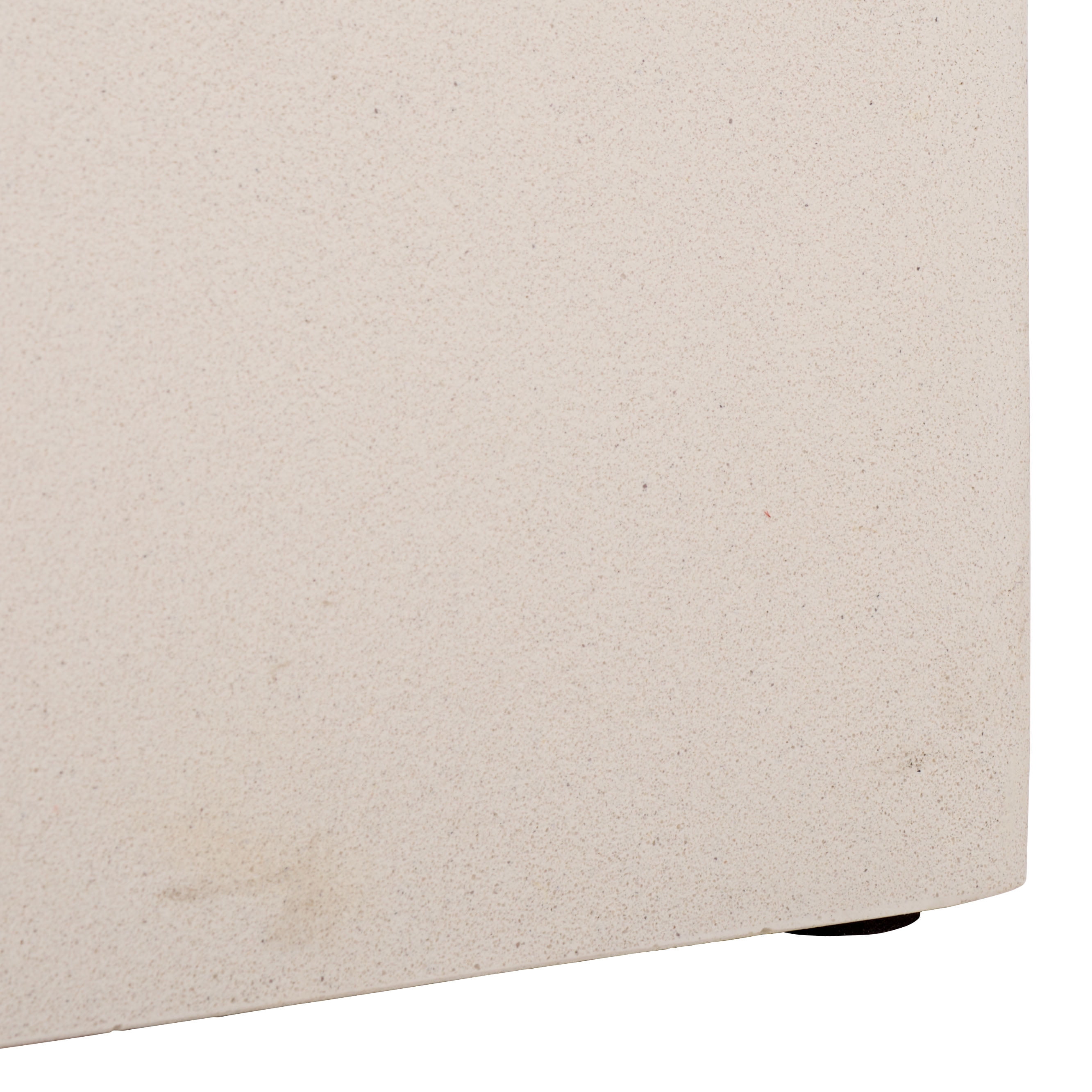 Safavieh Georgia Outdoor Modern Square Polyfiber Coffee Table, White