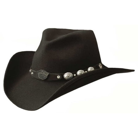 jack daniels cowboy hat crushable jd03 wool