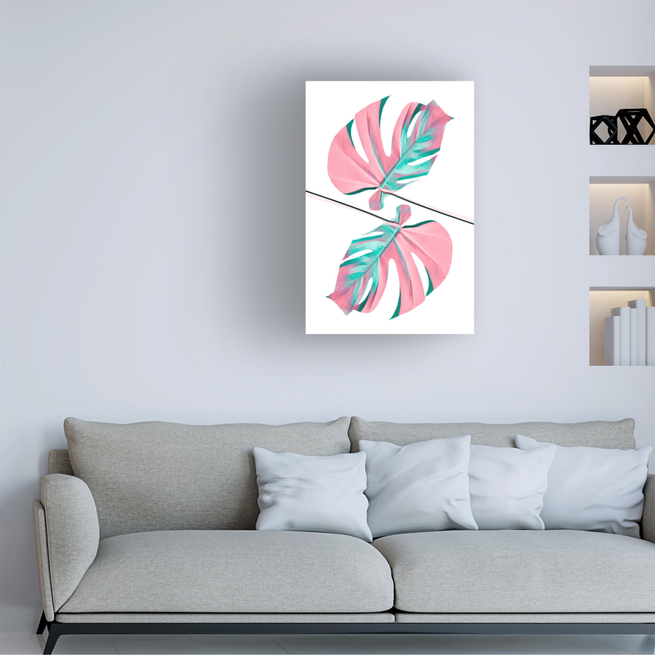 Trademark Fine Art Pictufy Studio Ying Yang 06 Canvas Wall Art