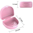 thumbnail image 2 of Étui Orthodontique pour Protège-Dents - Rose, 2 of 5