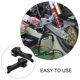 thumbnail image 3 of Nestingho 1Par Pedal Reposapiés Universal En Aleación De Aluminio Para Motocicleta Color Negro, 3 of 7