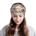 thumbnail image 6 of Hirioo Watercolor Zebra for Multifunction Beanie Hat for Men and Women Unisex for Winter Sports, Outdoor Activities, and Daily Wear, 6 of 8