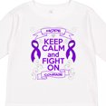thumbnail image 4 of Inktastic Chiari Malformation Keep Calm Fight on Boys or Girls Long Sleeve Toddler T-Shirt, 4 of 5