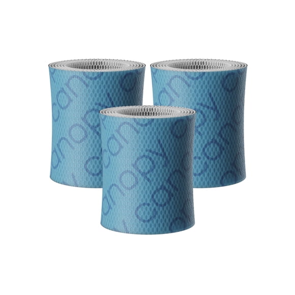 Filtro para humidificador Canopy 2.0 para mesa de noche, paquete de 3, pulpa de madera