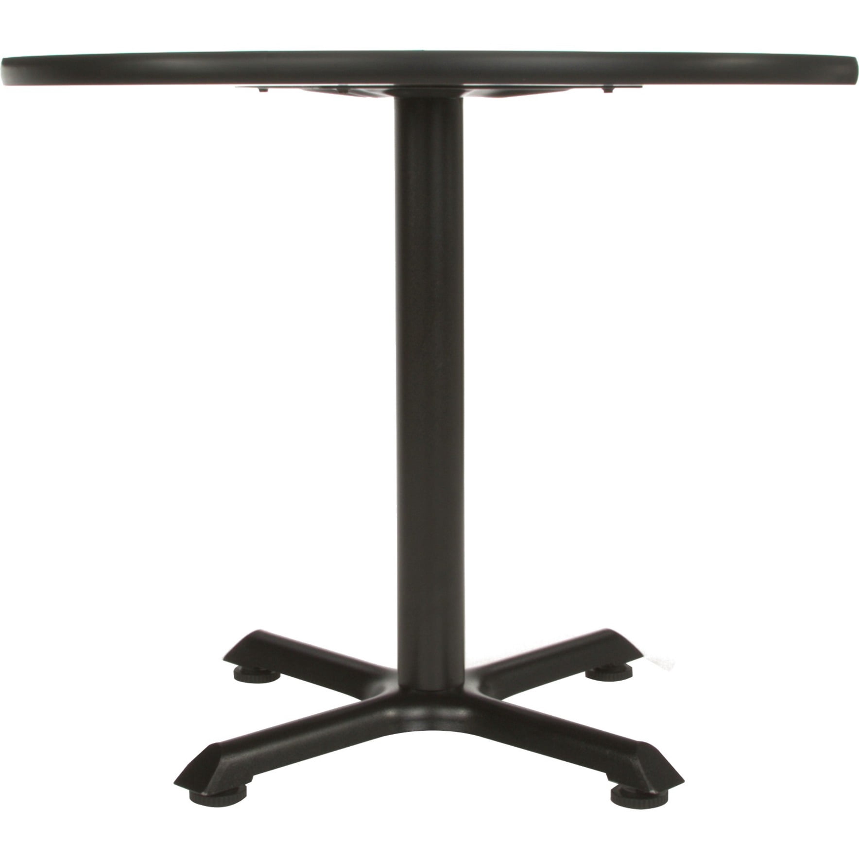 OFM Model XT36RD 36" Multi-Purpose Round Table with X-Style Pedestal Base, Mahogany