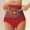 c01Red, variant on Women's High Waist Shaping Pants, Tummy Control Butt Lifting, Smooth Compression Slimming Shapewear Underwear Yellow XL