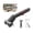 Black, variant on Electric Grill Brush, Rechargeable BBQ Cleaner, Cordless Stainless Steel Scrubber, 2-Speed LED Light Power Tool for Outdoor Camping Party Cleanup