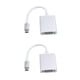 thumbnail image 2 of Tholdsy Tipo C a VGA Cable adaptador Aleación de aluminio USB 3.1 a convertidor VGA astilla gary 2piezas, 2 of 6