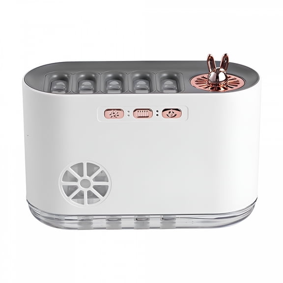 HIBIBUD Essential Oil Diffuser,Fireplace Fire Flame Aromatherapy Diffuser,150ml Ultrasonic Cool Mist Humidifier,Scent Aroma Diffuser with 7 Colors Light,Timer & Auto-Off for Home,Room (Black)